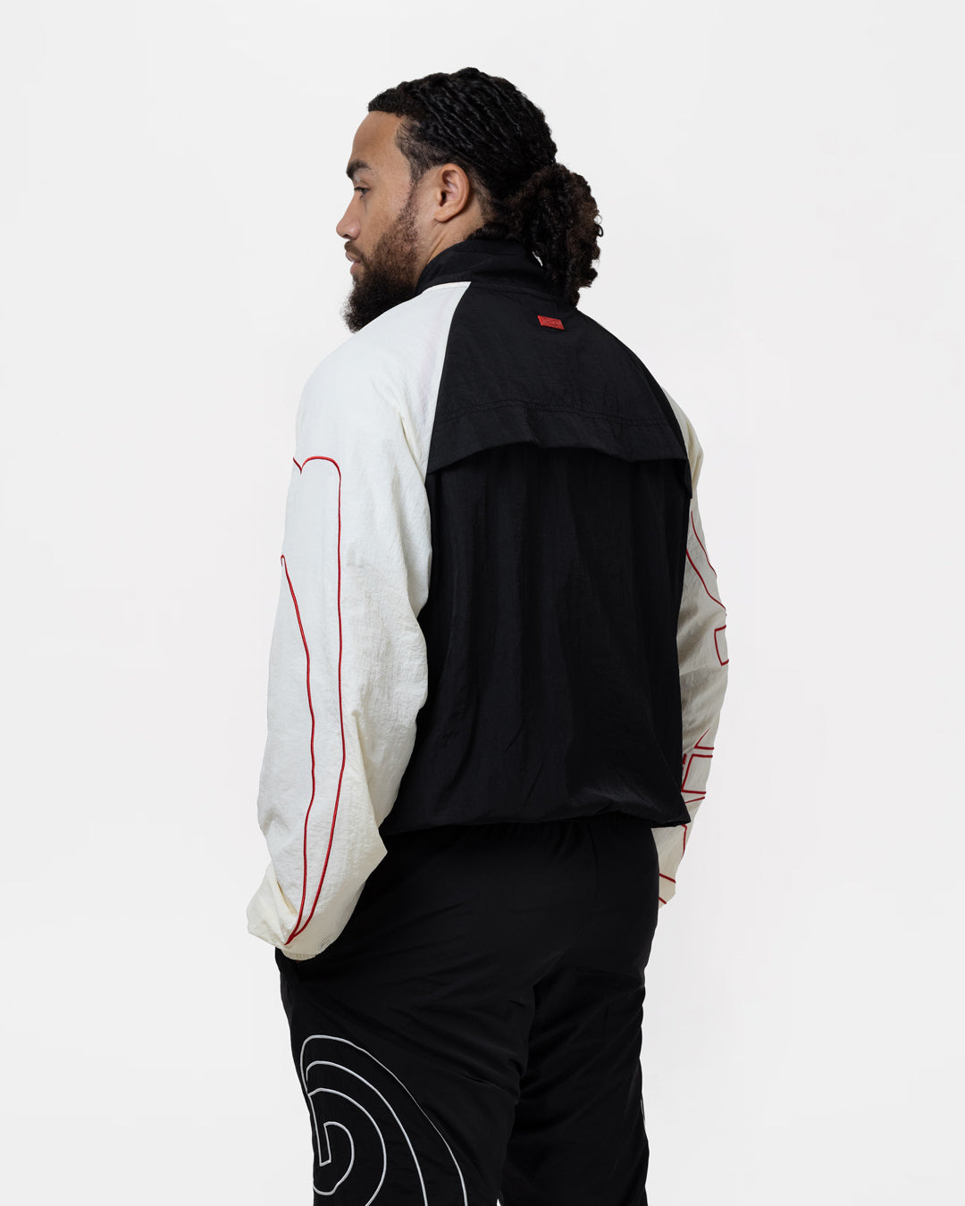 Ring x BOXRAW Track Jacket - Black/Beige – The Ring Magazine Shop