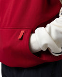 Ring x BOXRAW Oversized Hoodie - Red/Beige