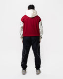 Ring x BOXRAW Oversized Hoodie - Red/Beige