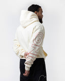 Ring x BOXRAW Oversized Hoodie - Beige