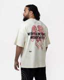 Ring x BOXRAW Oversized T-Shirt - Beige