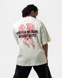 Ring x BOXRAW Oversized T-Shirt - Beige