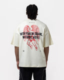 Ring x BOXRAW Oversized T-Shirt - Beige