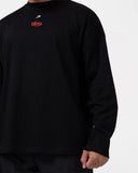 Ring x BOXRAW Fearless Oversized Long Sleeve T-Shirt - Black