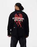 Ring x BOXRAW Fearless Oversized Long Sleeve T-Shirt - Black