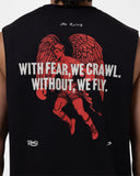 Ring x BOXRAW Fearless Muscle Tank - Black