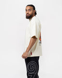 Ring x BOXRAW Roy Jones Jr Oversized T-Shirt - Stone Beige