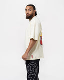 Ring x BOXRAW Sugar Ray Leonard Oversized T-Shirt - Stone Beige