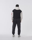 Ring x BOXRAW Oversized Hoodie - Black/Beige